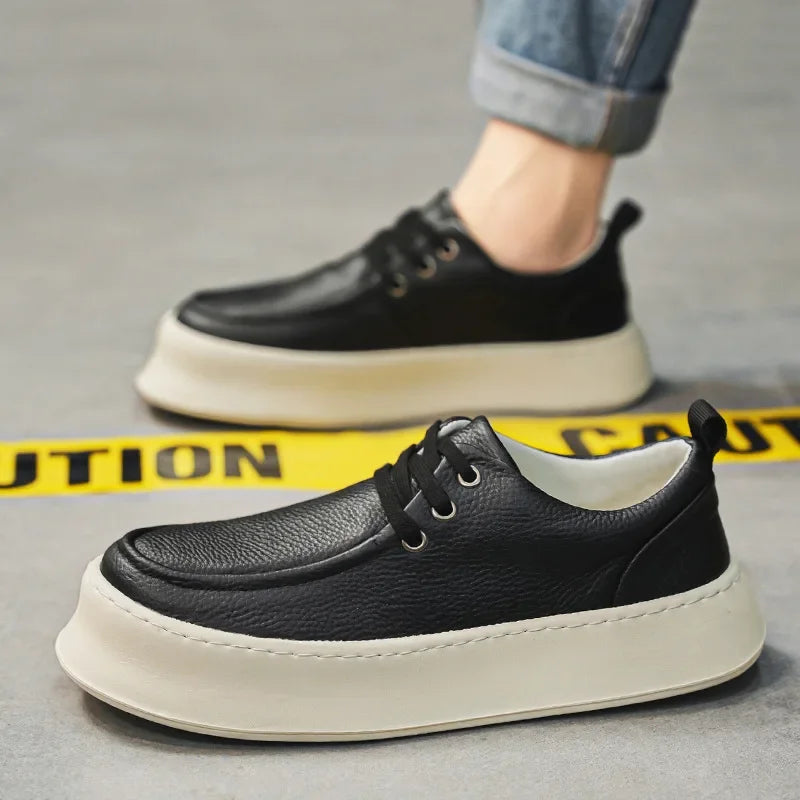 Tênis Masculino Casual em Couro - Adler