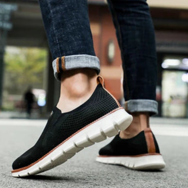 Tênis Masculino Casual Slip-On Respirável - Enzo