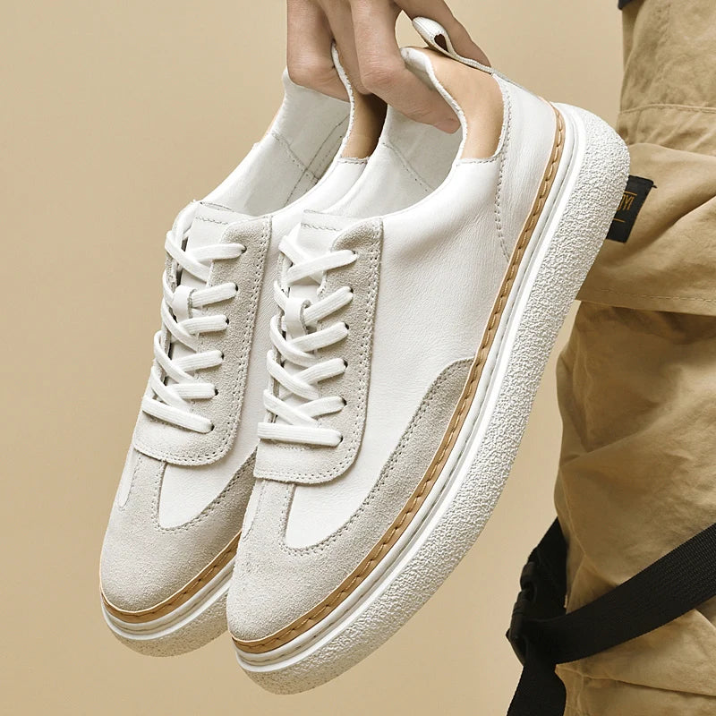 Tênis Masculino Casual em Couro Nobre - Verlan