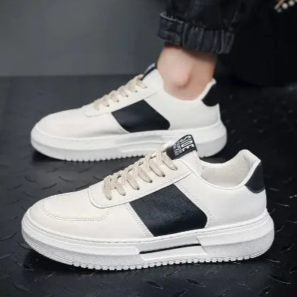 Tênis Masculino Casual Confortável e em Couro - Lorenzo