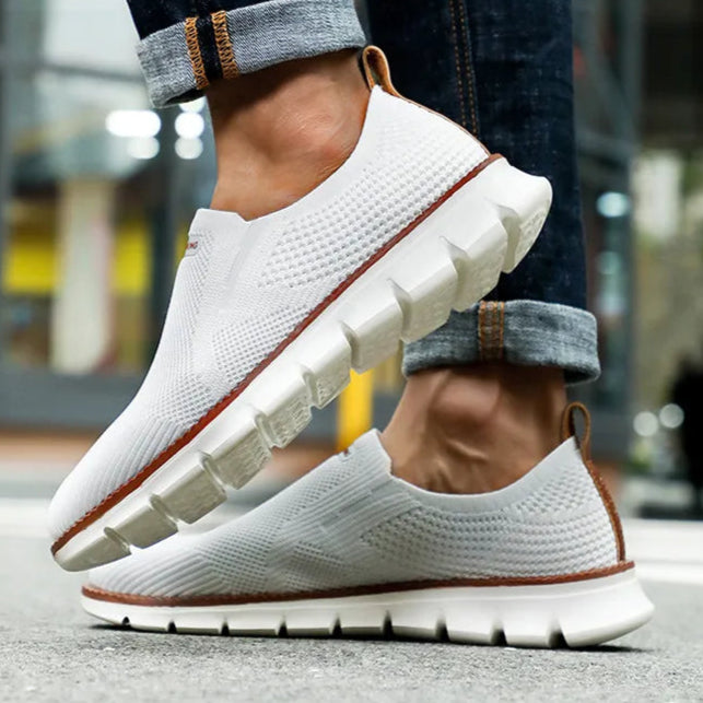 Tênis Masculino Casual Slip-On Respirável - Enzo