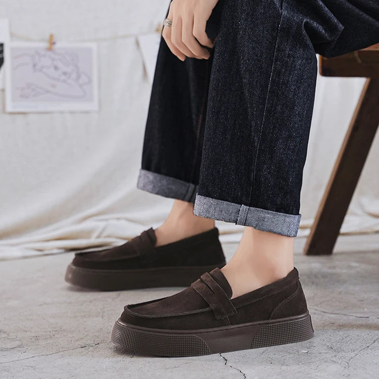 Mocassim Masculino Slip-On em Couro Premium – Torino