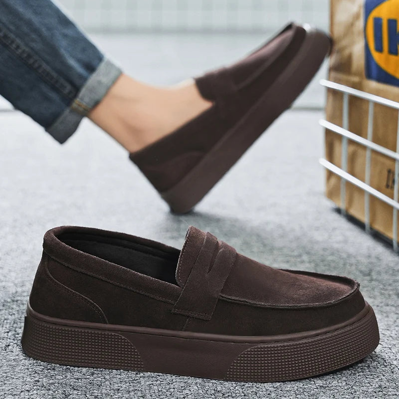 Mocassim Masculino Slip-On em Couro Premium – Torino