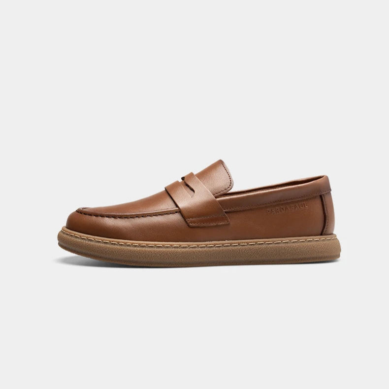 Mocassim Masculino Social em Couro Natural - Savelli
