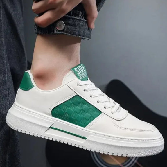 Tênis Masculino Casual Confortável e em Couro - Lorenzo