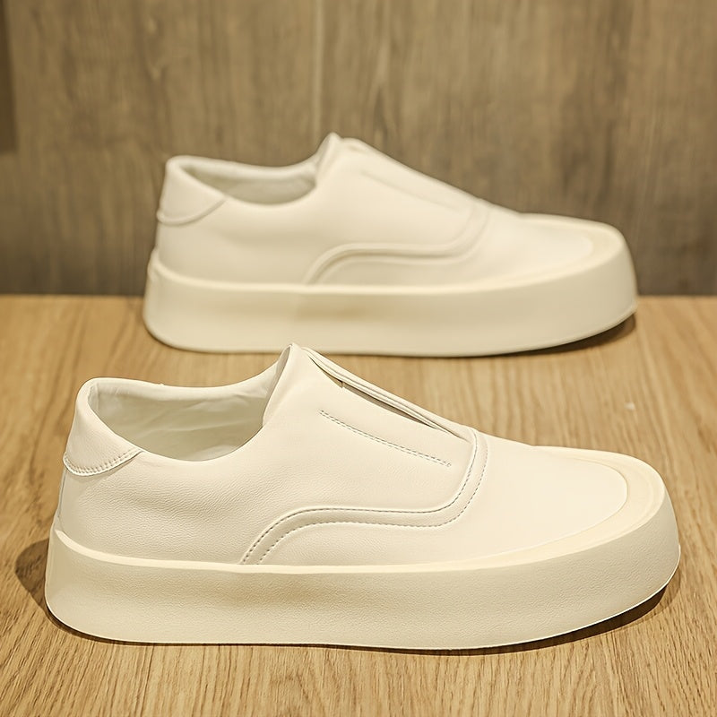 Tênis Masculino Slip-On em Couro Legítimo – Moscou | Outlet
