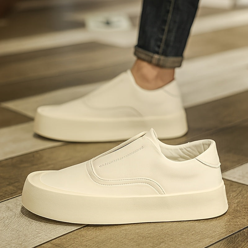 Tênis Masculino Slip-On em Couro Legítimo – Moscou | Outlet