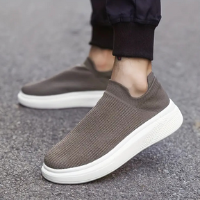 Tênis Slip-On Masculino Minimalista em Malha Premium - Will