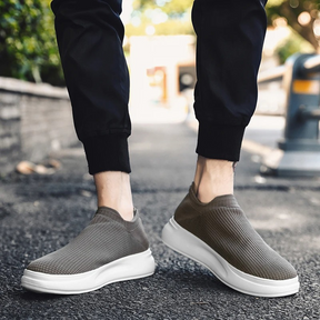 Tênis Slip-On Masculino Minimalista em Malha Premium - Will