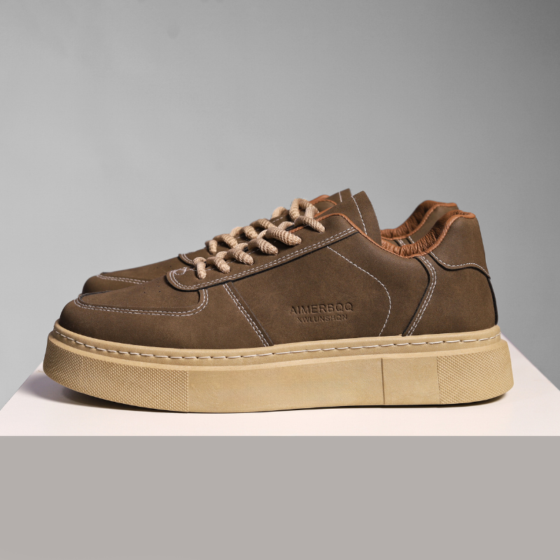 Tênis Masculino Casual em Couro Artesanal - Magnus