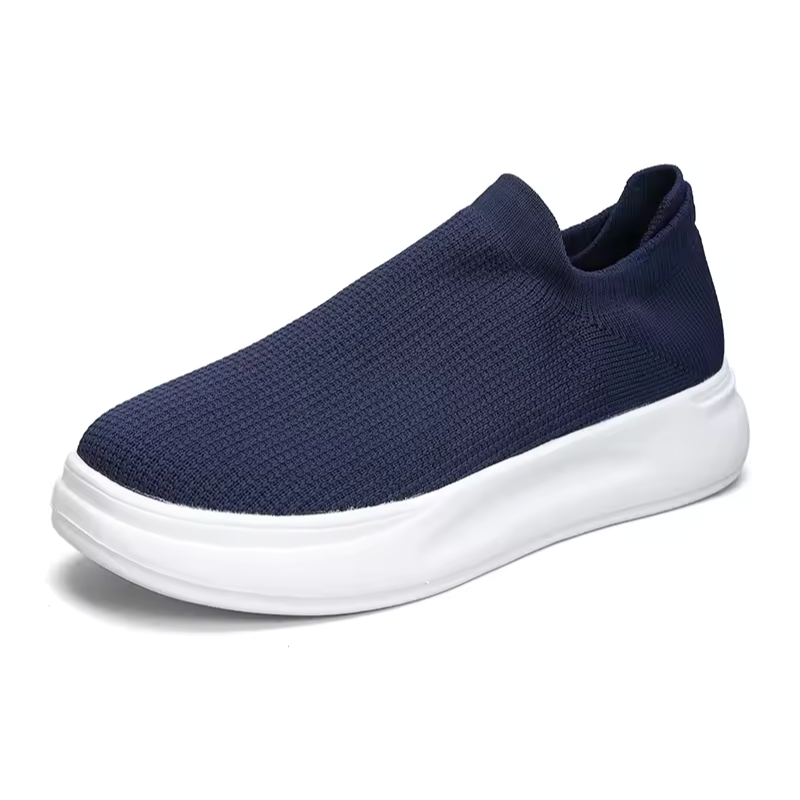 Tênis Slip-On Masculino Minimalista em Malha Premium - Will
