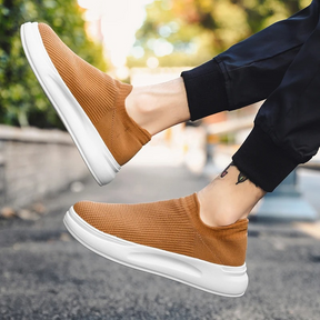 Tênis Slip-On Masculino Minimalista em Malha Premium - Will
