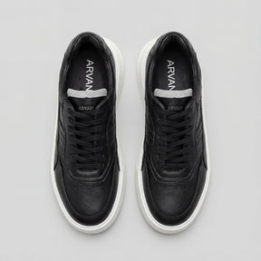 Tênis Masculino Plataforma em Couro - Nice | ARVAN