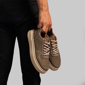 Tênis Masculino Casual em Couro Artesanal - Magnus