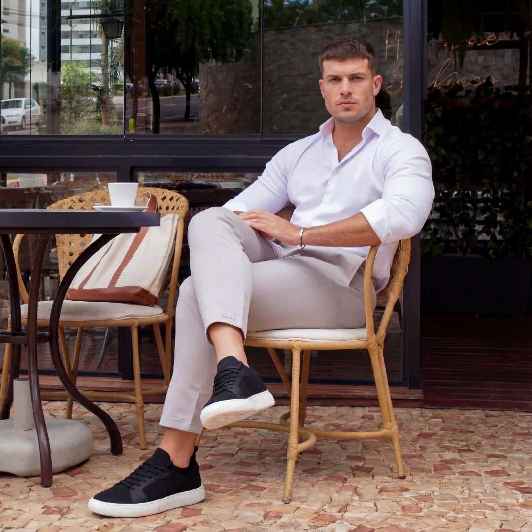 Tênis Masculino Casual em Malha - Pulse | ARVAN