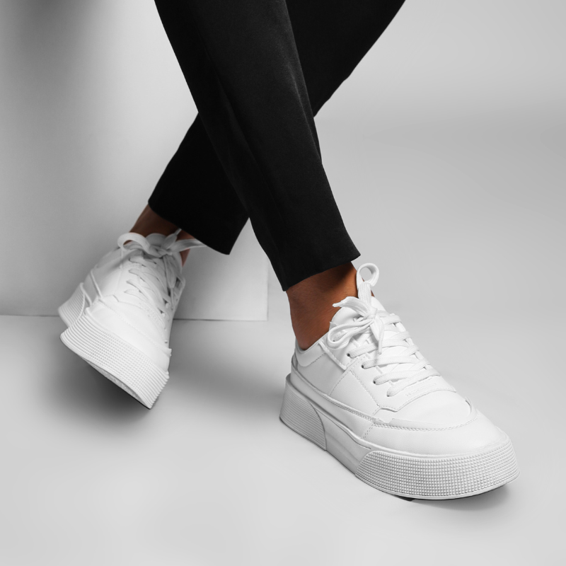 Tênis Masculino Casual em Couro - Leroy