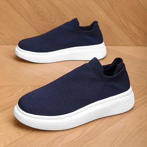 Tênis Slip-On Masculino Minimalista em Malha Premium - Will