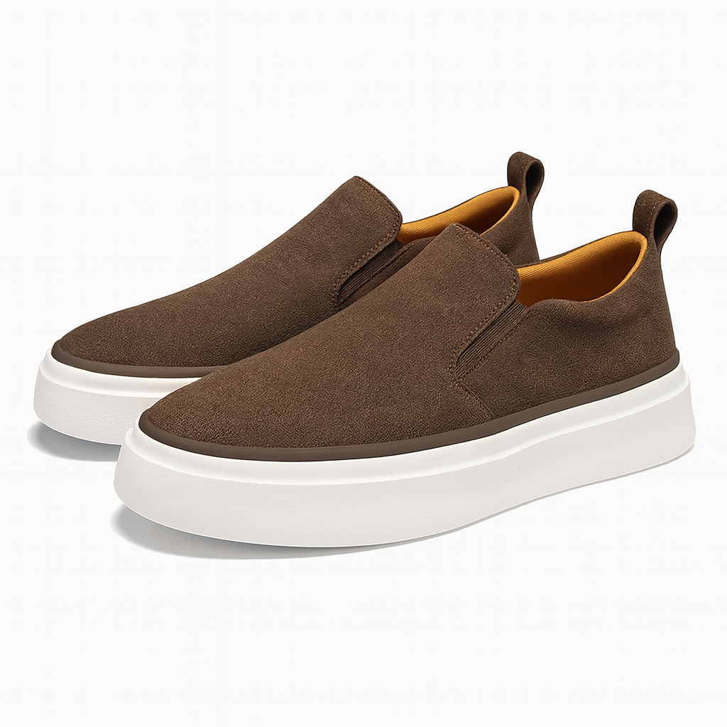 Tênis Masculino Slip-On Casual Macio  – Raven