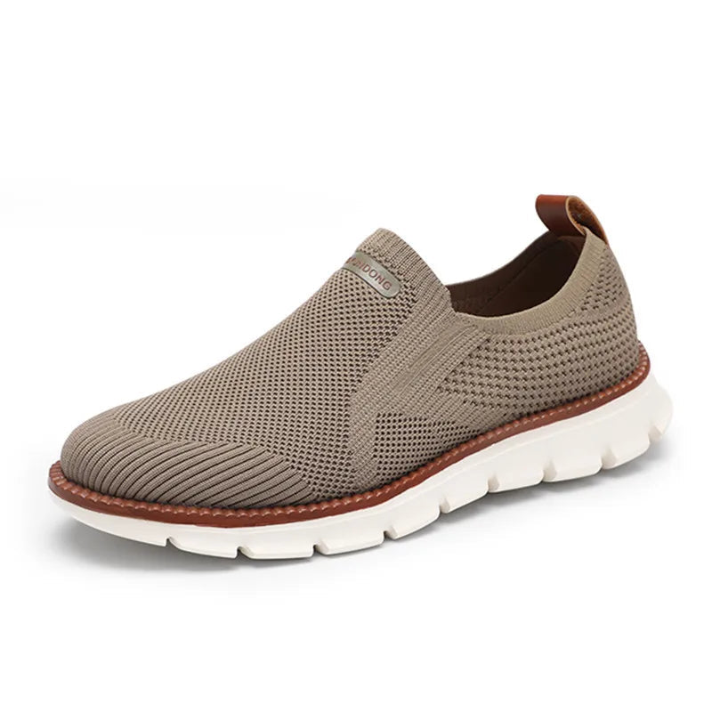 Tênis Masculino Casual Slip-On Respirável - Enzo