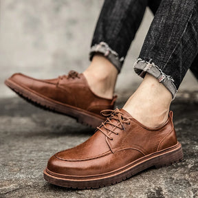 Tênis Casual Masculino em Couro Legítimo - Dorian