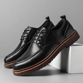 Tênis Casual Masculino em Couro Legítimo - Dorian