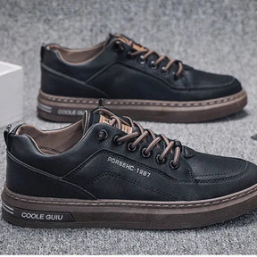 Tênis Masculino Casual em Couro e Macio - Roland