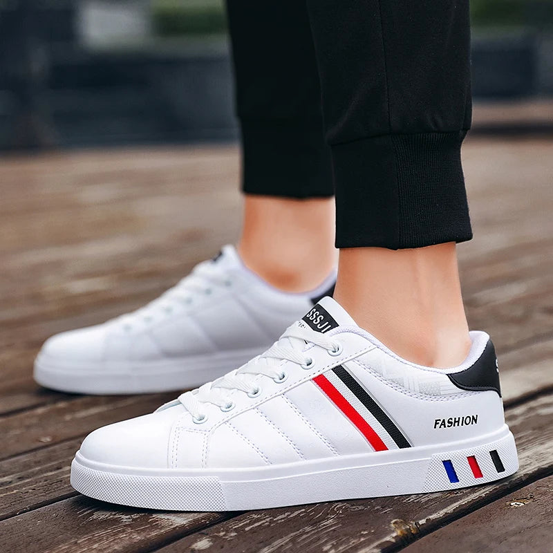 Tênis Masculino Casual em Couro - Laurent