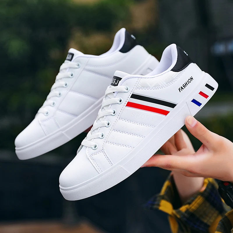 Tênis Masculino Casual em Couro - Laurent