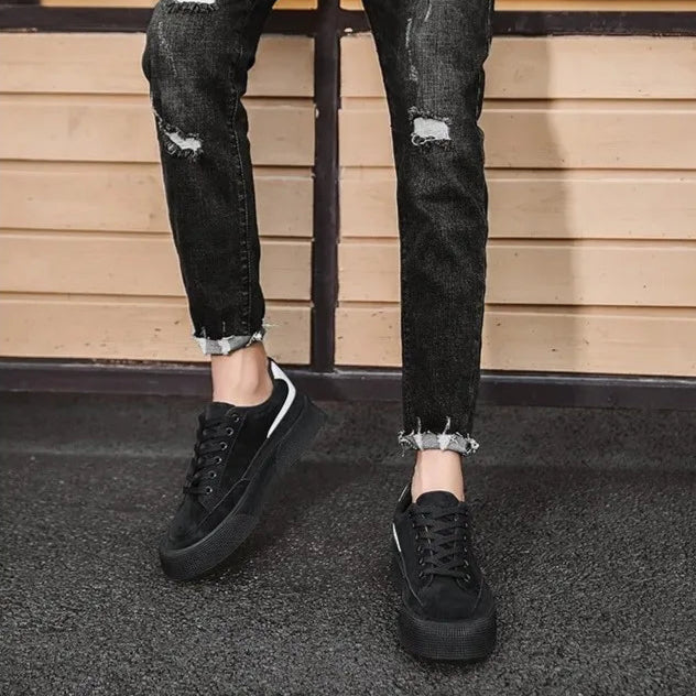 Tênis Masculino Casual Respirável em Cano Baixo - Elian