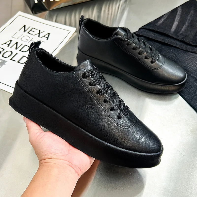 Tênis Masculino Casual em Couro - Fabian