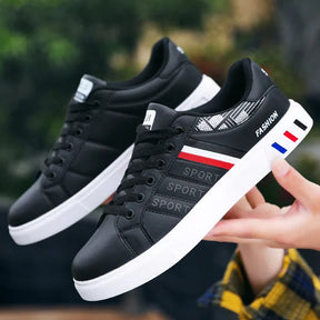 Tênis Masculino Casual em Couro - Laurent