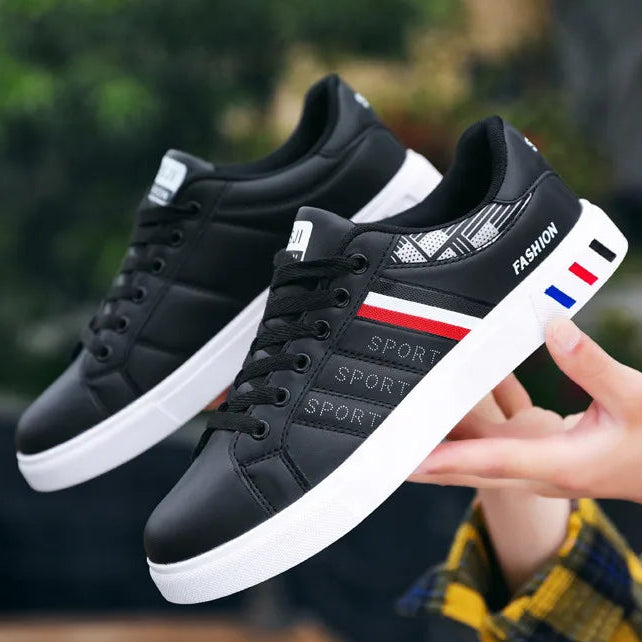 Tênis Masculino Casual em Couro - Laurent