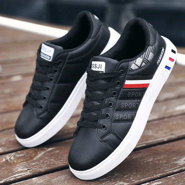 Tênis Masculino Casual em Couro - Laurent