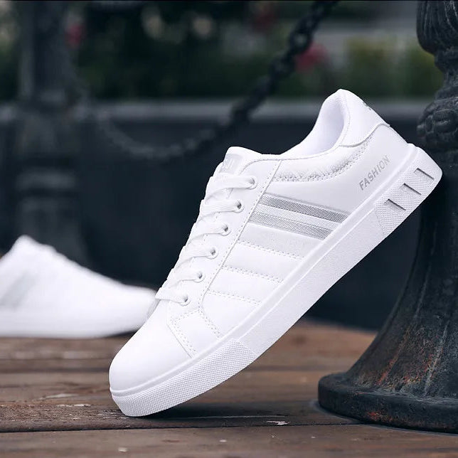 Tênis Masculino Casual em Couro - Laurent