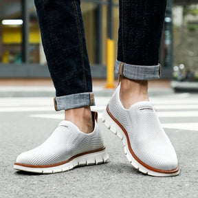 Tênis Masculino Casual Slip-On Respirável - Enzo