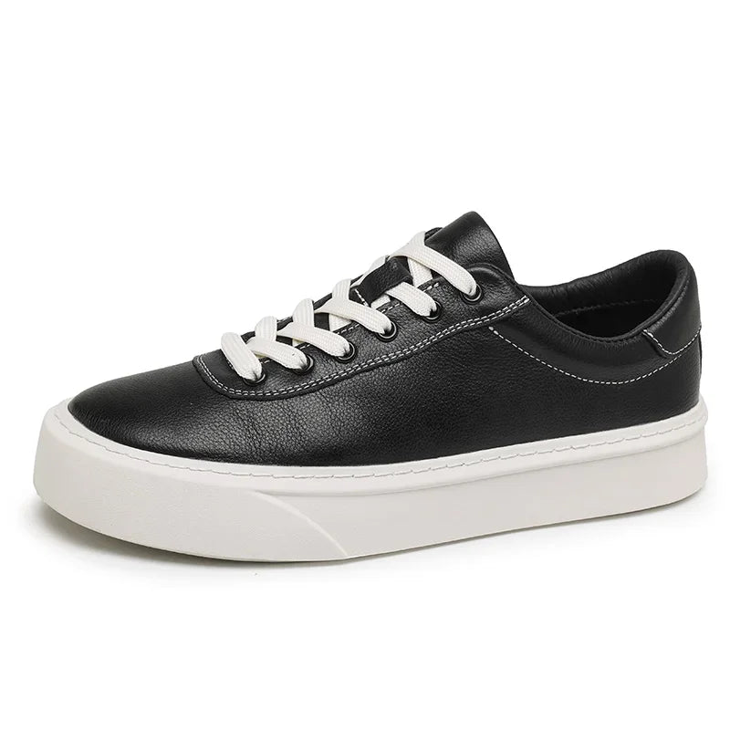 Tênis Masculino Casual em Couro Legítimo - Romano