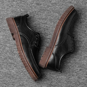 Tênis Casual Masculino em Couro Legítimo - Dorian