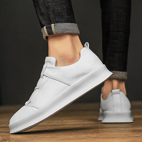 Tênis Masculino Casual Slip-On em Couro e Leve - Vittorio