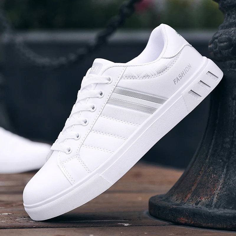 Tênis Masculino Casual em Couro - Laurent
