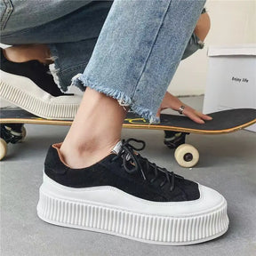 Tênis Masculino Casual em Couro e Minimalista - Sunchine