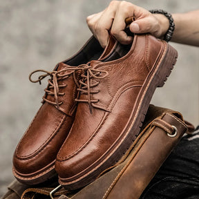 Tênis Casual Masculino em Couro Legítimo - Dorian