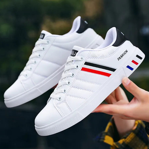 Tênis Masculino Casual em Couro - Laurent