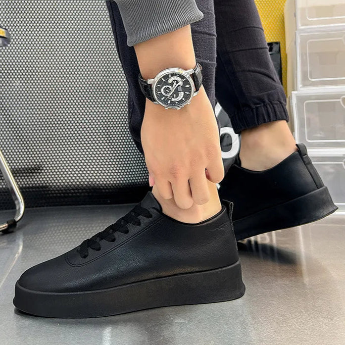Tênis Masculino Casual em Couro - Fabian