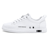 Tênis Masculino Casual em Couro Low-Cut - Marcel