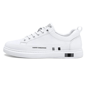 Tênis Masculino Casual em Couro Low-Cut - Marcel