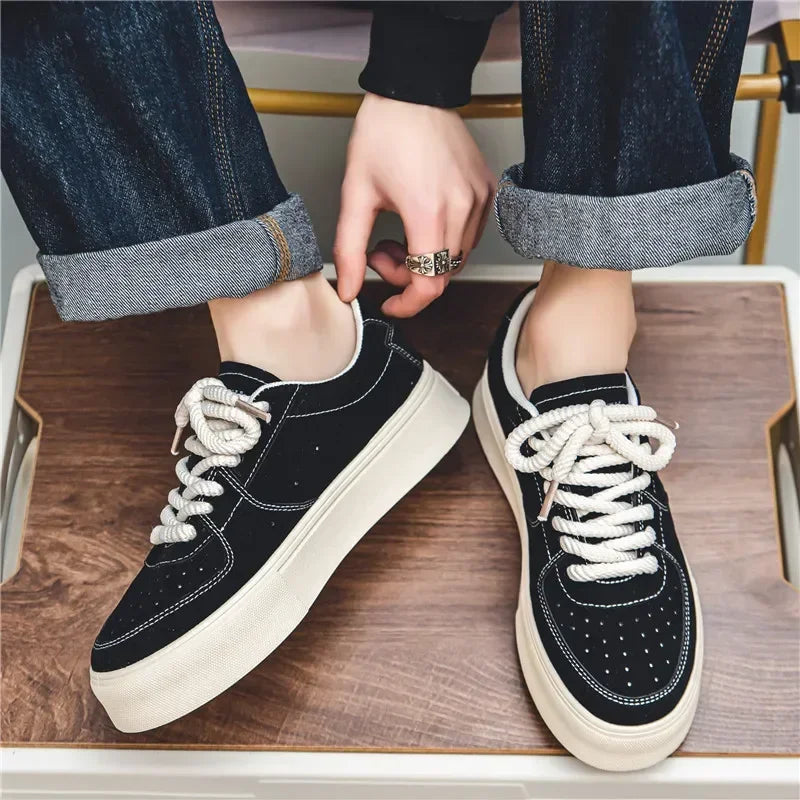 Tênis Masculino Casual em Flanela Premium - Marco