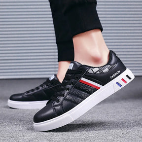 Tênis Masculino Casual em Couro - Laurent