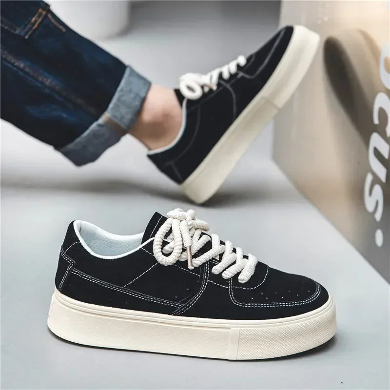 Tênis Masculino Casual em Flanela Premium - Marco