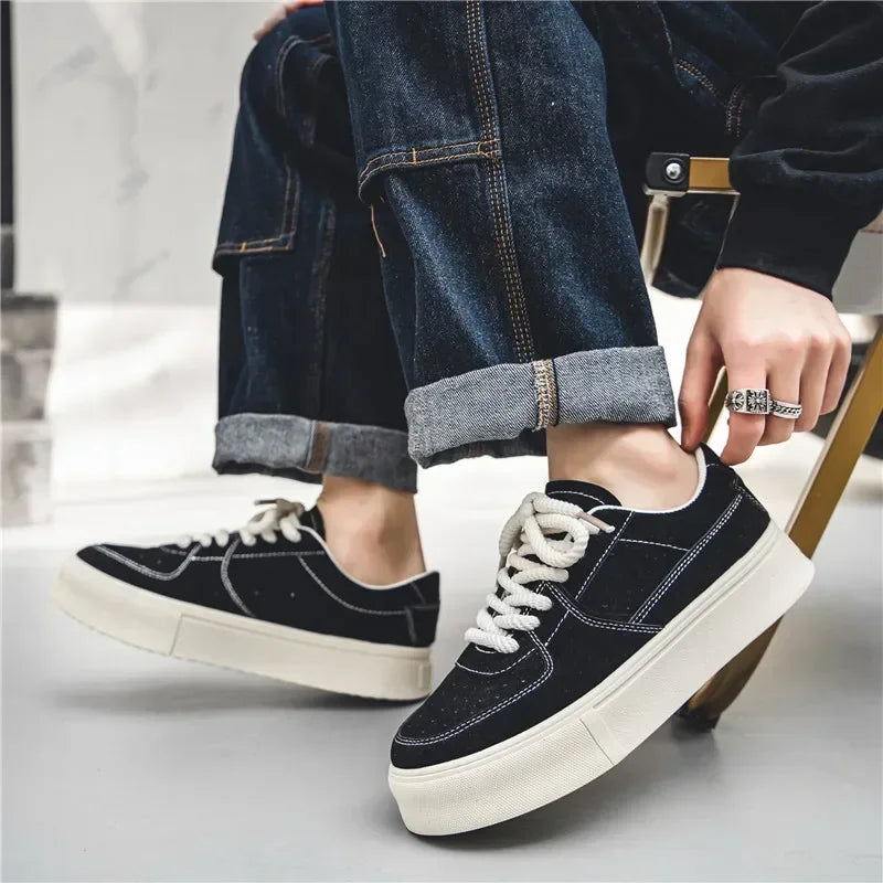 Tênis Masculino Casual em Flanela Premium - Marco