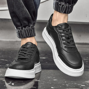 Tênis Casual Masculino em Couro Legítimo - Silvan